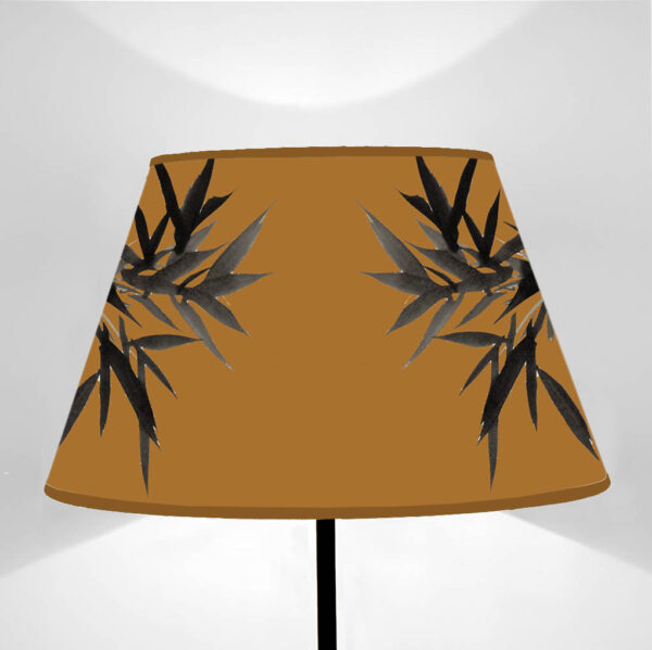 Lampshade Truncated cone Row Sienna Bamboo