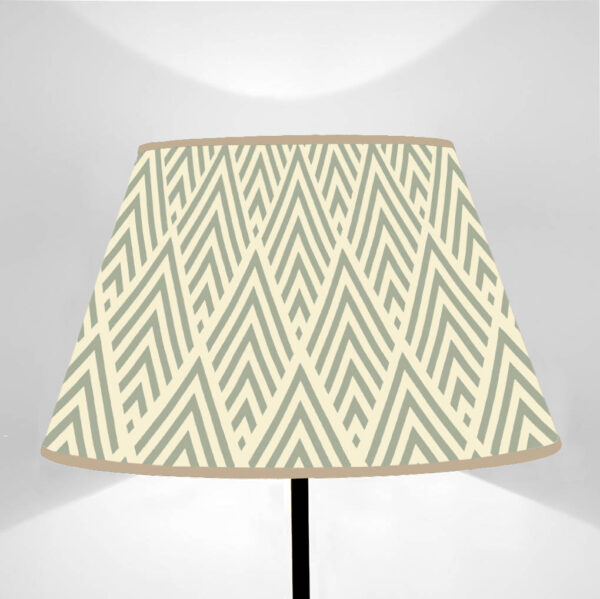 Lampshade Truncated cone LB Glaucous Green